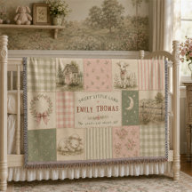 Personalised Baby Girl Storybook Lamb Farmyard