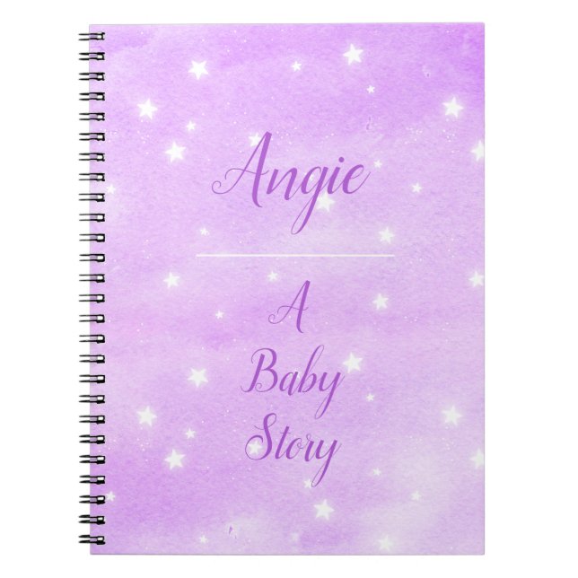 Personalised Baby Journal (Front)