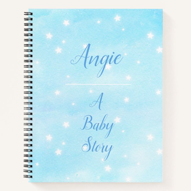 Personalised Baby Journal (Front)