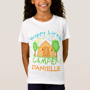 Personalised Baby / Kids Summer Camping T-Shirt