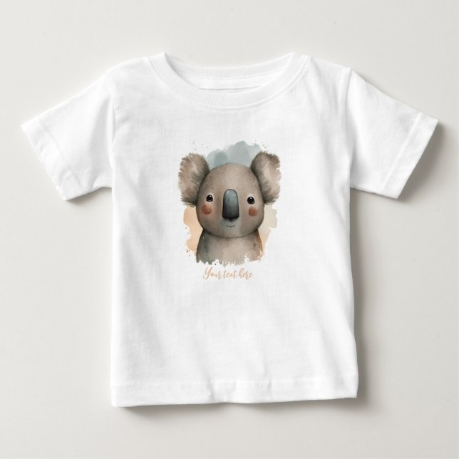 Personalised Baby Koala Tee (Front)