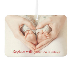 Personalised Baby photo Car Air Freshener