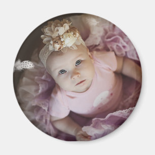 Personalised Baby Photo Magnets