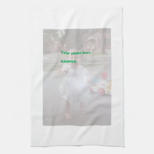 Personalised Baby Photo Tea Towel