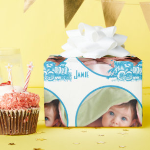 Personalised Baby Photo Wrapping Paper