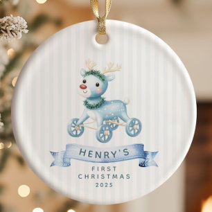 Personalised Baby’s First Christmas Ceramic Tree Decoration