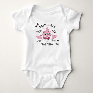 Personalised Baby Shark Baby's Bodysuit