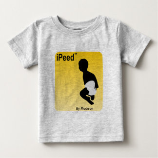 Personalised Baby Shirt, iPeed By Madison T-Shirt