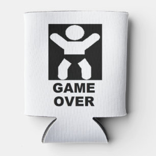 personalised baby shower favour  can cooler