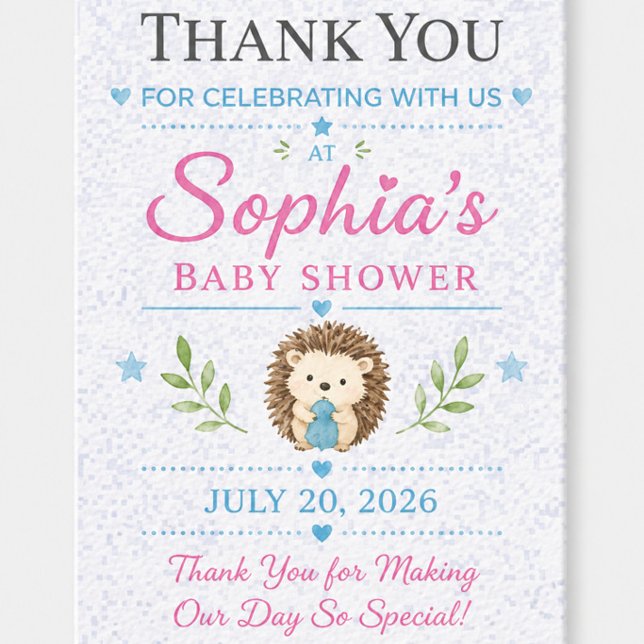 Personalised Baby Shower Gift Tags (Creator Uploaded)