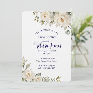 Personalised Baby Shower Invitation