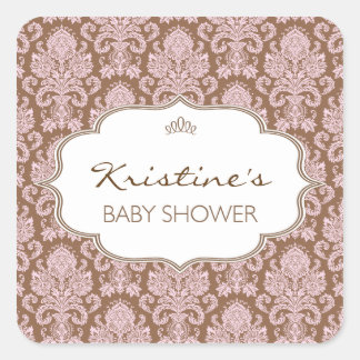 Personalised Baby Shower Sticker