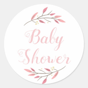 Personalised Baby Shower Stickers