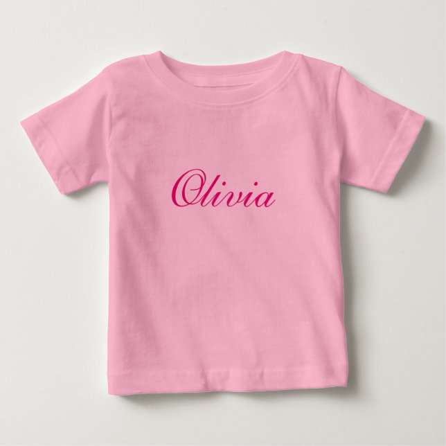 Personalised Baby T-Shirt (Front)
