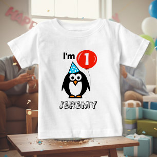 Personalised babys 1st Birthday party shirt