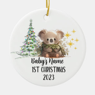 Personalised Baby's 1st Christmas Ornament