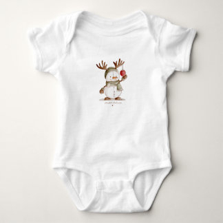 Personalised Baby's First Christmas Bodysuit