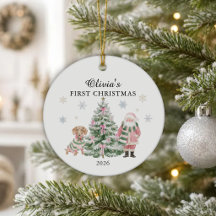 Personalised Baby's First Christmas