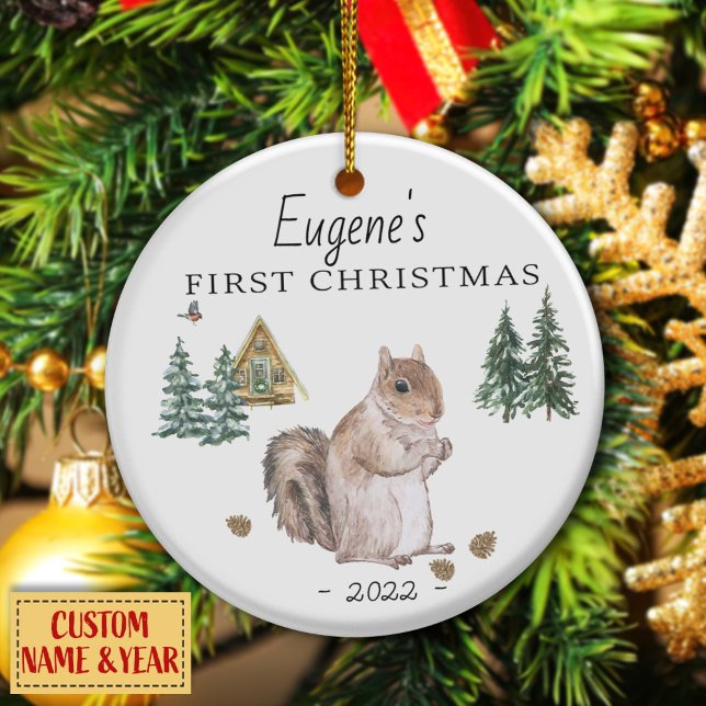 Personalised Baby's First Christmas Decoration (Creator Uploaded)