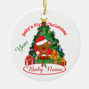 Personalised Baby's First Christmas Ornament