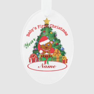 Personalised Baby's First Christmas Ornament
