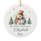 Personalised Baby's First Christmas Snowman