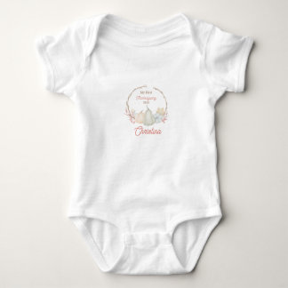Personalised Baby's First Thanksgiving Bodysuit