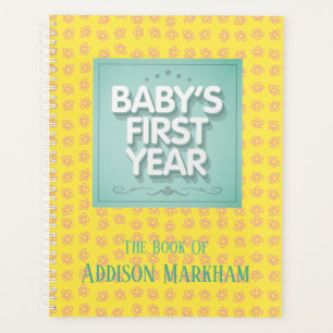 Personalised Baby's First Year Planner