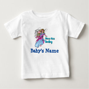 Personalised (Baby's Name) Bless the Baby t-shirt