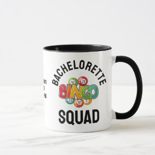 Personalised BACHELORETTE BINGO SQUAD Mug