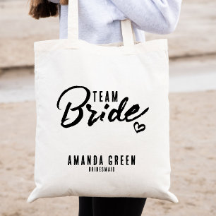Personalised Bachelorette Bridesmaids Party Group Tote Bag