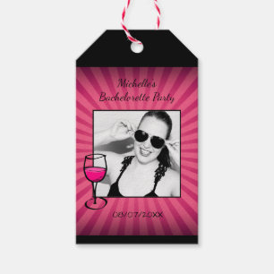 Personalised Bachelorette Frame Gift Tags