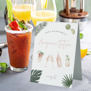 Personalised Bachelorette Party Hangover Station