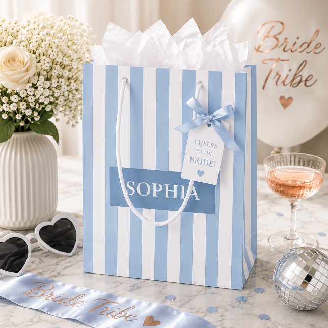 Personalised Bachelorette Party Medium Gift Bag (Creator Uploaded)