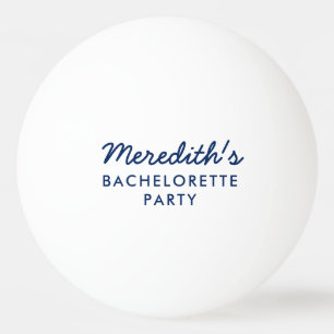 Personalised Bachelorette Party Ping Pong Balls