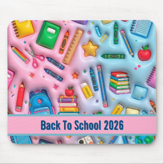 Personalised Back to School 2026 Mouse Mat
