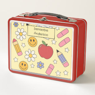 Personalised Back to School for Kids - Metal Lunch Box