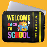Personalised Back to School Laptop Sleeve<br><div class="desc">Personalised Back-to-School iPad Air Cover. Customise it with your name for a chic girly unique look.</div>