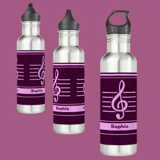 Personalised Back To School Music School 710 Ml Water Bottle