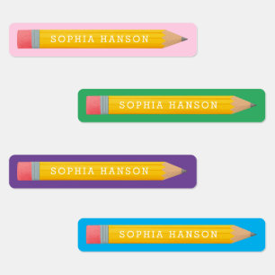 Personalised back to school pencil