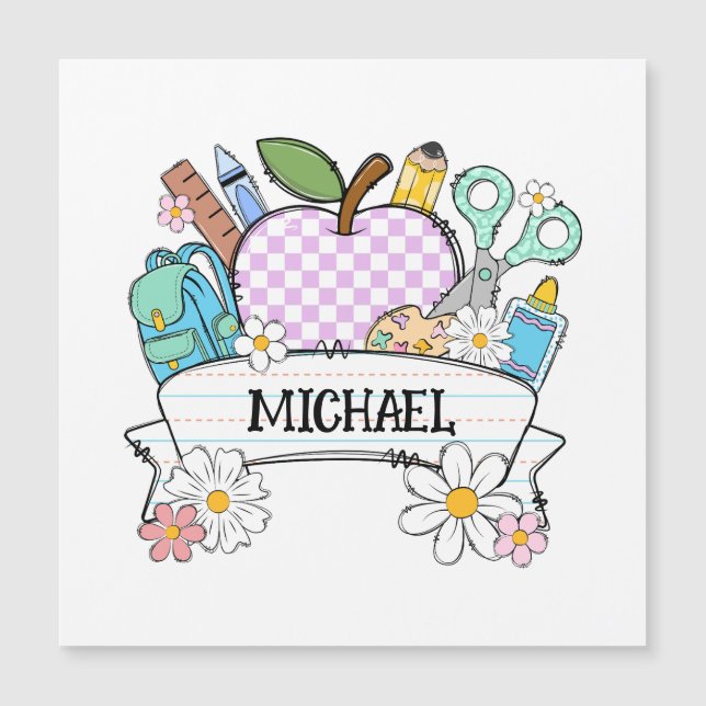 Personalised Back-to-School Supplies with Apple 2 (Front)