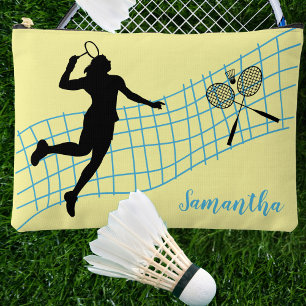 Personalised Badminton Lover's Accessory Bag