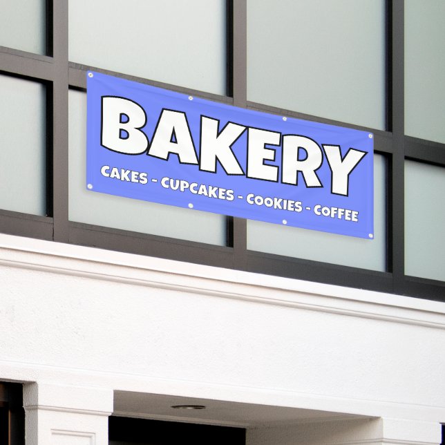 Personalised Bakery Banner (Outside Building)