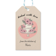 Personalised Baking Floral Cake Design