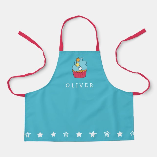 Personalised baking kids apron (Front)