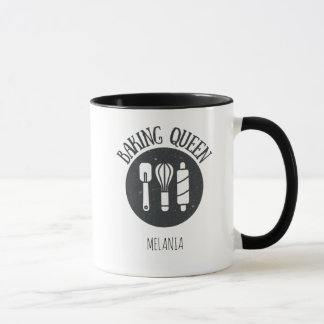 Personalised Baking Queen Mug | Custom Coffee Mug