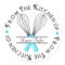 Personalised Baking Whisk Kitchen Stickers