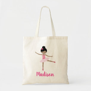 Personalised Ballerina Ballet Class Tote Bag