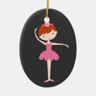 Personalised Ballerina Christmas Ornament