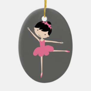 Personalised Ballerina Christmas Ornament